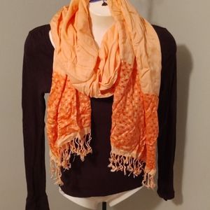 Coral scarf
